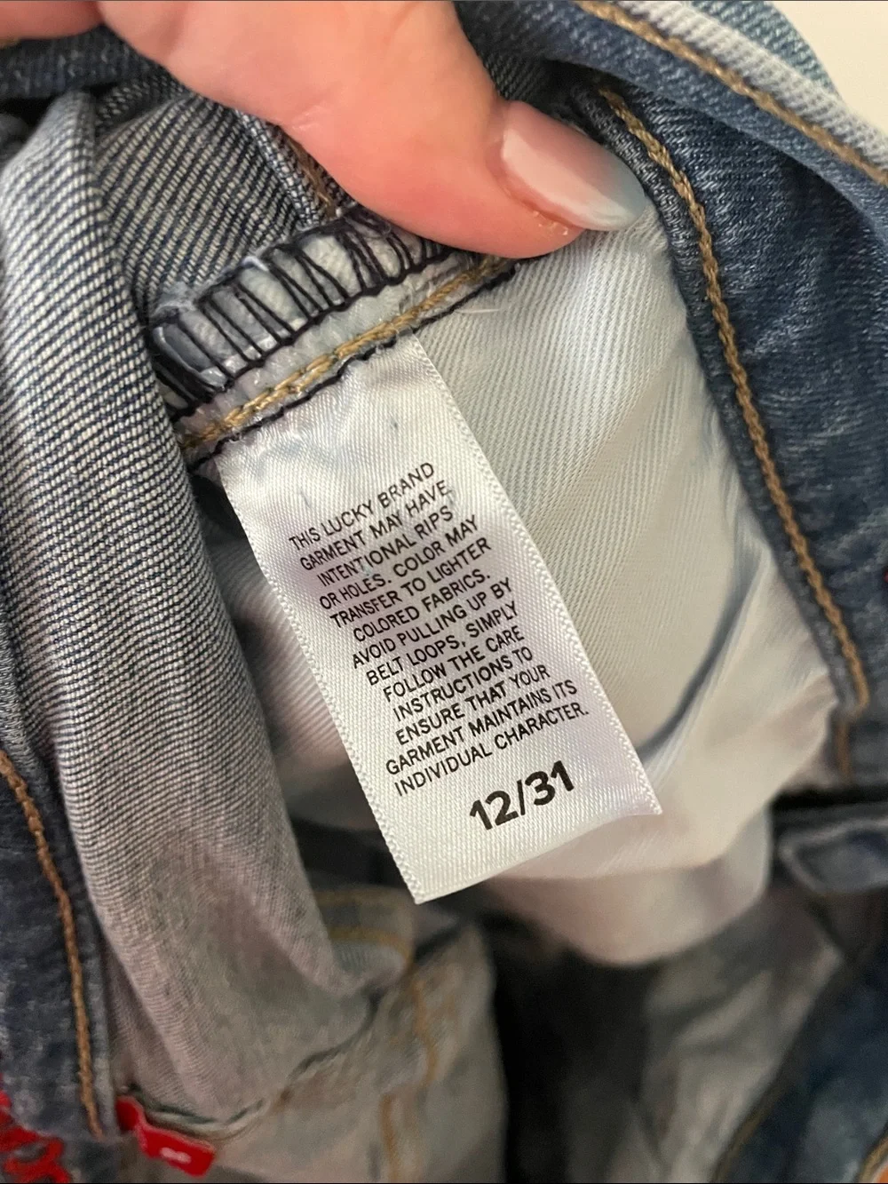 Lucky Brand classic straight